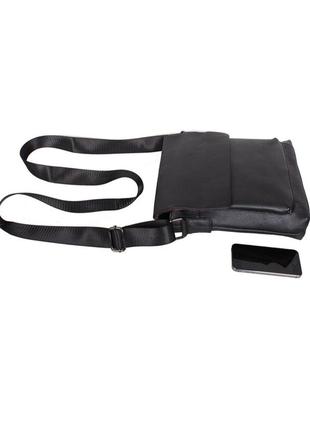 Удобная кожаная сумка-планшет4 фото