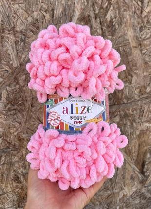 Пряжа alize puffy fine 833 638