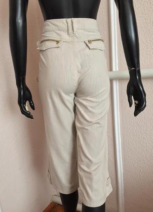 Шикарні літні гофре штани штани кюлоти жіночі брюки1 фото