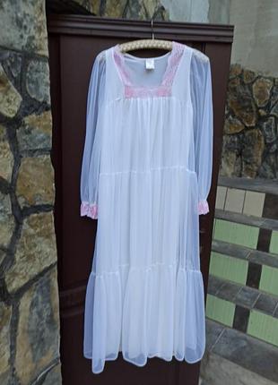 Spinnery винтаж нейлон платье для сна