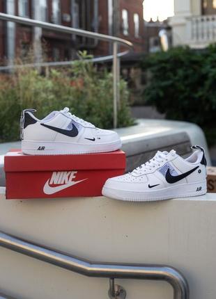 Кросівки air force 1'07lv8 ultra white1 фото