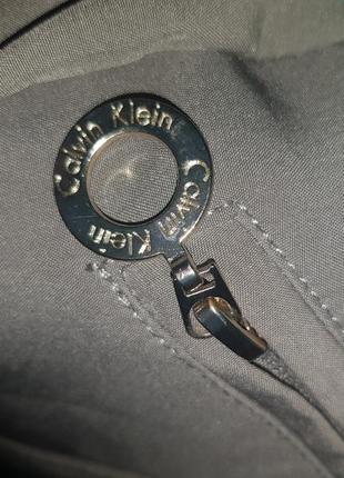 Calvin klein стильный непромокаемый плащ, softshell, тренч, куртка размер m6 фото