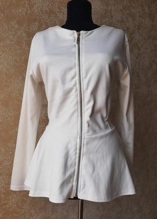 Костюм жіночий білий брючний браская піджак кофта змійка блискавка легінси лосини штани