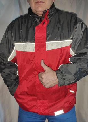 Стильная спортивная фирменная курточка ветровка tcm tchibo тсм тчибо .германия .хл .