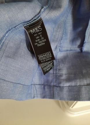 ❤жіночий жакет піджак нрвий❤ marks&spencer s xs 💯cotton8 фото