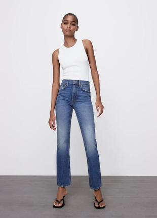 Zara прямые джинсы в наличии