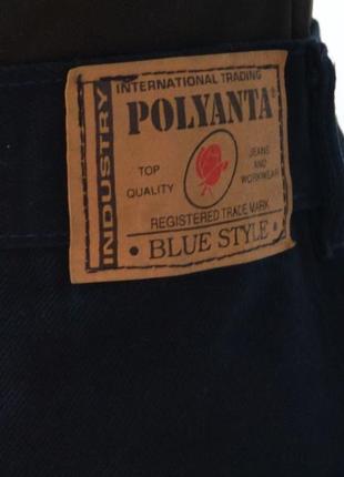 Трендова джинсова спідниця міді polyanta jeans8 фото