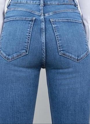 Zara джинсы sculpt с высокой посадкой5 фото