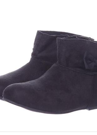 Kiabi. ботинки черные. франция. 27 размер.