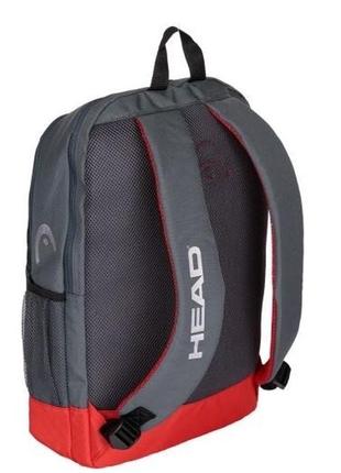 Тенісний рюкзак head core backpack anrd сірий/червоний (283-421a)2 фото