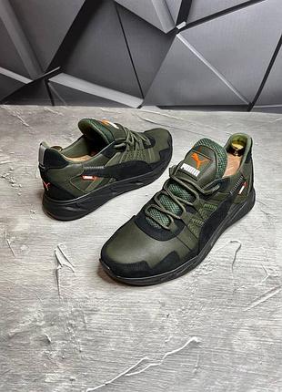 Шкіряні кросівки puma 3