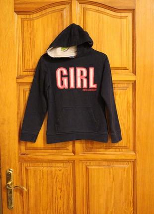 Худі кофта с капюшоном на зріст 122 см. ідеал