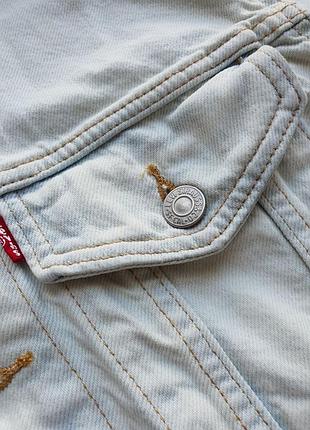 Джинсова куртка levis 6