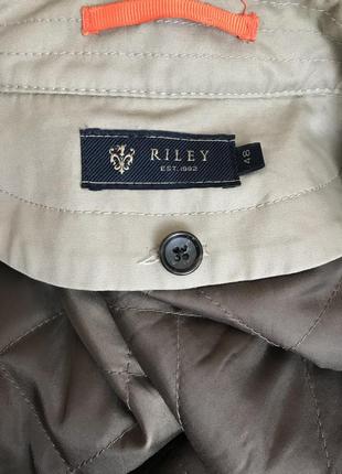 Riley мужское пальто плащ на утеплителе.6 фото