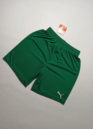 Шорты спортивные мужские зеленые puma размер - s