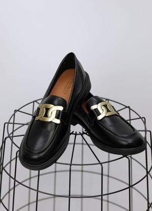 Стильні лофери,броги чорні осінь,весна,демі/стильні лофери чорні осінь,весна,демі8 фото