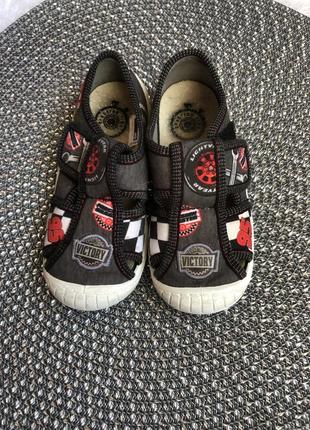 Текстильні босоніжки 25 р