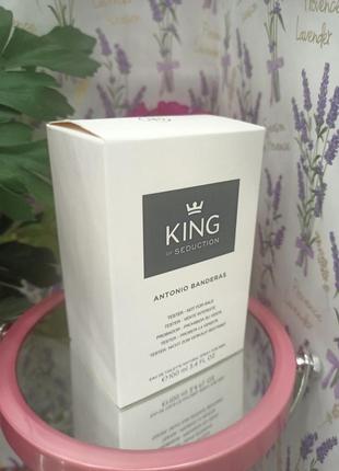 Antonio banderas king of seduction туалетна вода 100 ml тестер.
