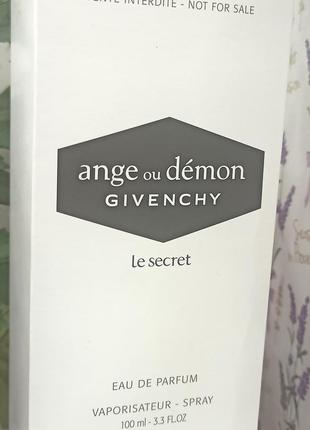 Тестер парфумована вода для жінок givenchy ange ou demon le secret 100 мл1 фото