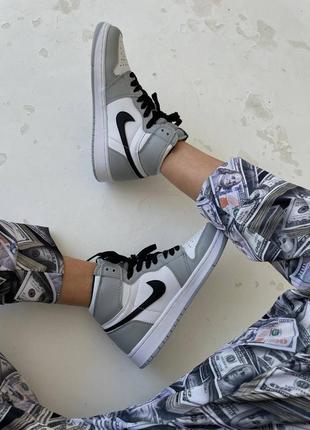 Кросівки жіночі nike air jordan retro 1 smoke grey/кросівки жіночі найк аїр джордан ретро 16 фото