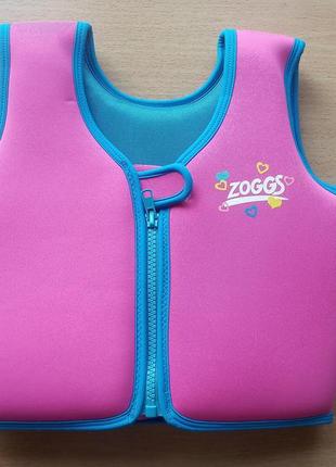 Спасательный жилет для плавания zoggs р.4-5 лет (18-25 кг)