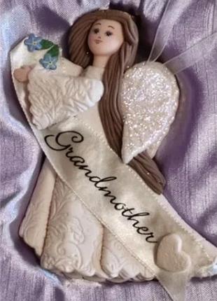 Коллекционная фигурка ангела someone special   подарок бабушке