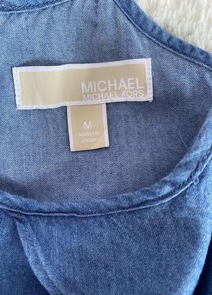 Michael kors легкий летний комбинезон с шортами и открытыми плечами р м оригинал3 фото
