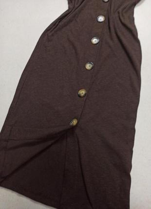 Стильне трикотажне плаття  сарафан.з красивими гудзичками h&m4 фото