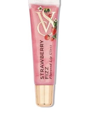 Блиск victoria's secret flavored lip gloss strawberry fizz.