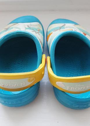 Крокси  crocs frozen олаф5 фото