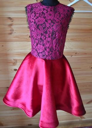 Королевское платье zuhvala! кружево+бархат! lux!