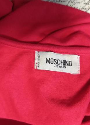 Футболка топ moschino jeans,італія,р.s/m4 фото