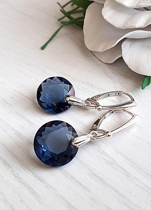 Сережки swarovski