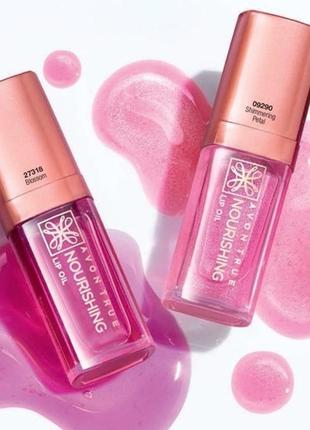 Олійка блиск для губ blossom avon, помада блиск ейвон