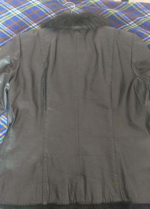 Натуральная кожаная куртка2 фото