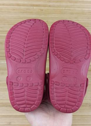 Крокси crocs розмір 33-34 j2 (21,5 див.)4 фото