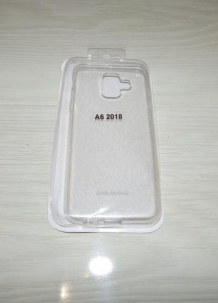 Чехол для samsung galaxy a6 2018 molan cano jelly sparkle с микроблеском