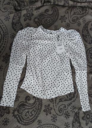 Нарядна блузка біла блузка