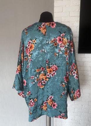 Кардиган у квітковий принт, кардиган оверсайз river island, m/l 2