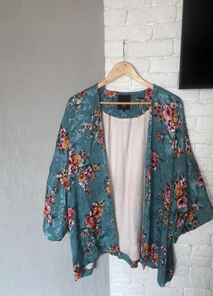 Кардиган у квітковий принт, кардиган оверсайз river island, m/l 3