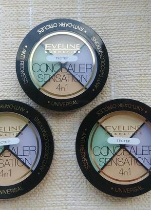 Консилер eveline cosmetics concealer sensation 4in14 фото