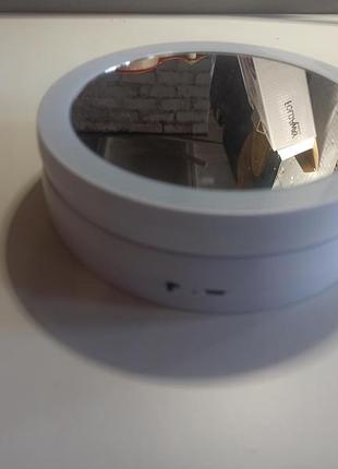 Складное косметическое зеркало для макияжа круглое увеличительное 10x my fold away...