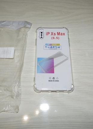 Прозрачный чехол (противоударный) для iphone xs max clear case3 фото