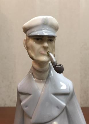 Порцелянова статуетка lladro «морський капітан».6 фото