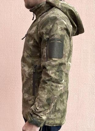 Куртка тактична мультикам combat туреччина софтшел soft-shell всу (зсу) 806712 фото