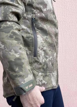 Куртка тактична мультикам combat туреччина софтшел soft-shell всу (зсу) 806713 фото