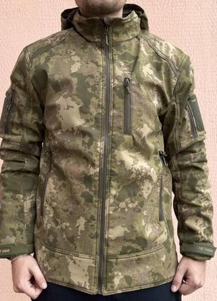 Куртка тактична мультикам combat туреччина софтшел soft-shell всу (зсу) 80671