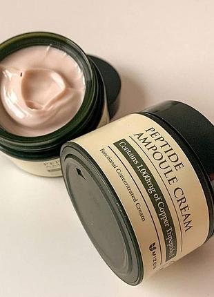 Антивіковий пептидний крем mizon peptide ampoule cream5 фото