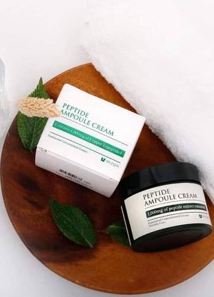 Антивіковий пептидний крем mizon peptide ampoule cream6 фото