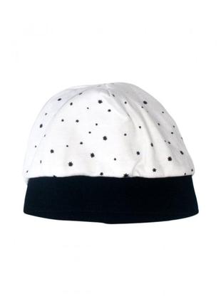 Шапочка біла little stars 1011033 tm mishka